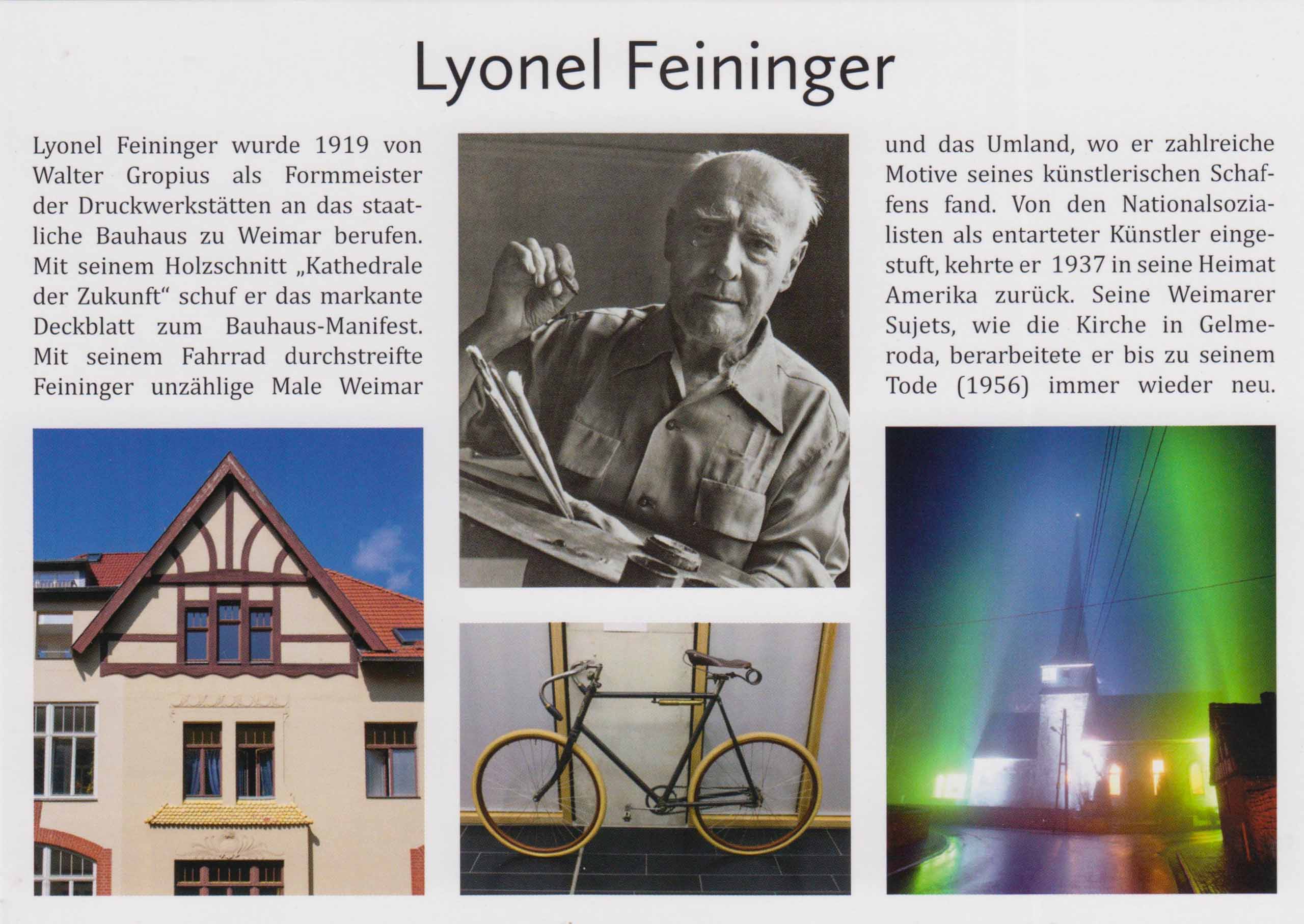 Auf Lyonel Feiningers Spuren